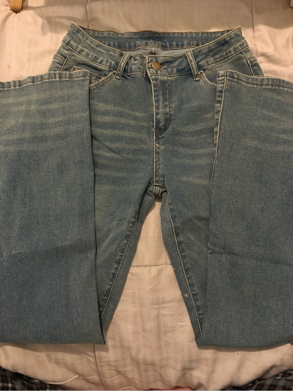 Classic High-Rise Light Blue Women's Jeans